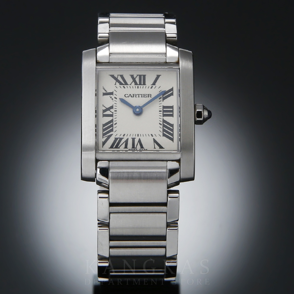 CARTIER(USED)까르띠에 탱크 프랑세스 스틸 스몰