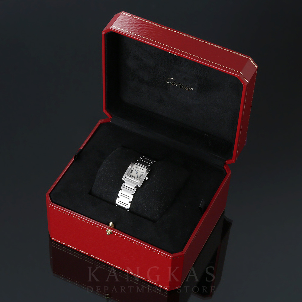 CARTIER(USED)까르띠에 탱크 프랑세스 스틸 스몰