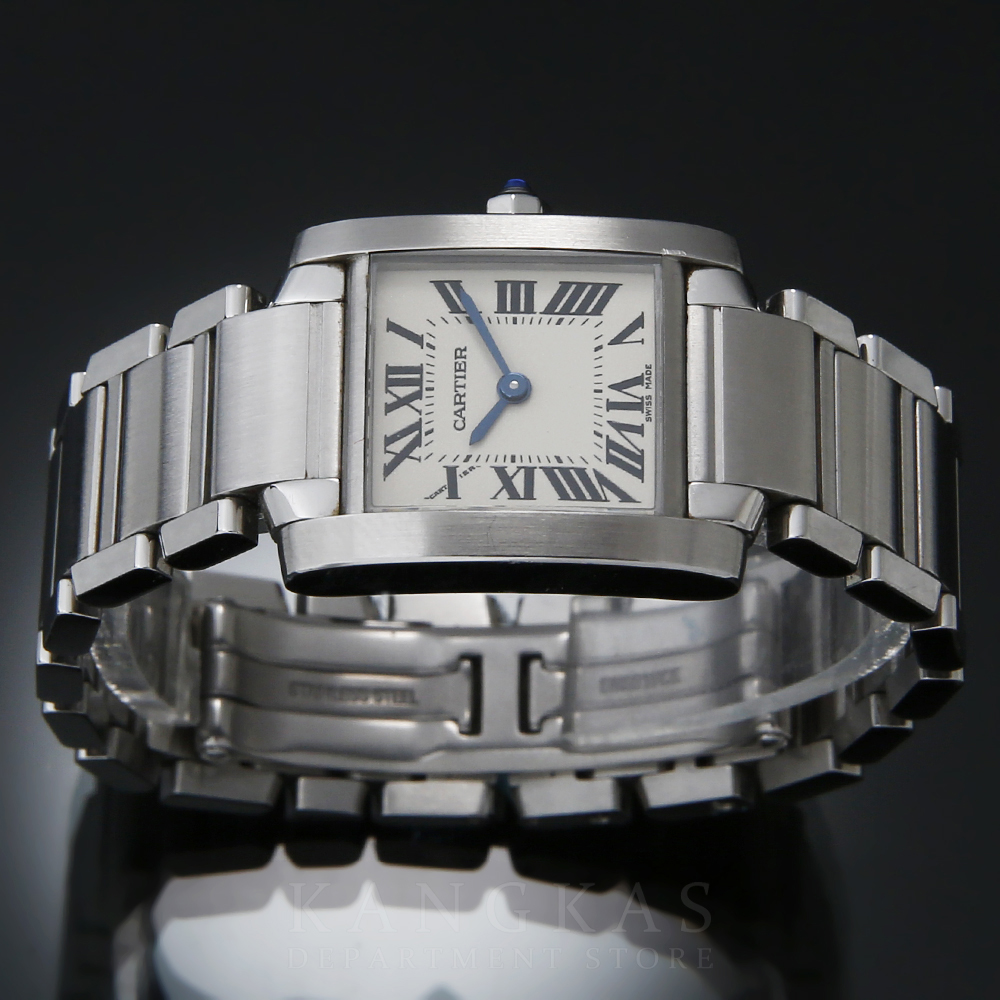 CARTIER(USED)까르띠에 탱크 프랑세스 스틸 스몰