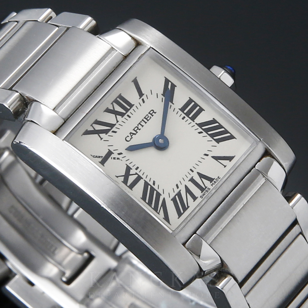 CARTIER(USED)까르띠에 탱크 프랑세스 스틸 스몰