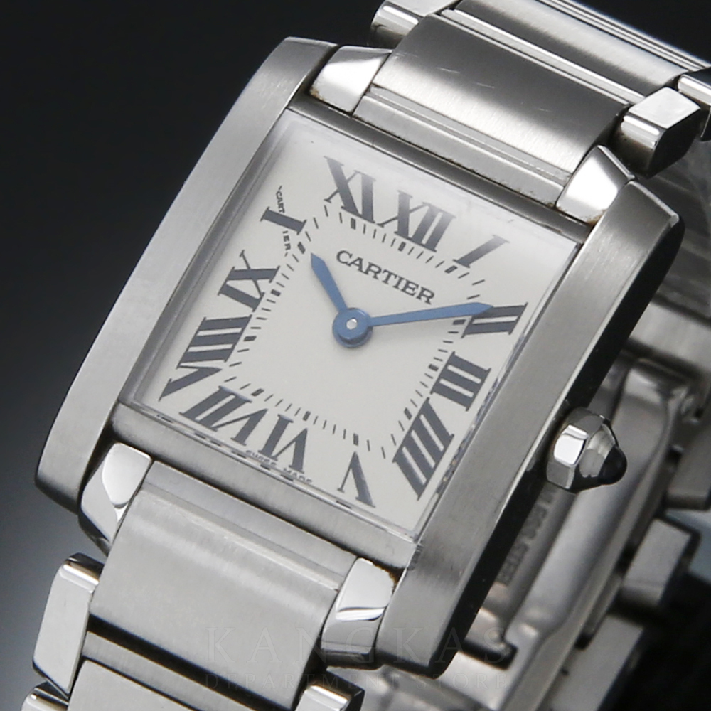 CARTIER(USED)까르띠에 탱크 프랑세스 스틸 스몰