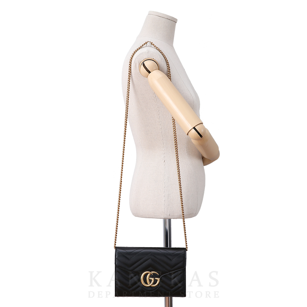 GUCCI(USED)구찌 마몽트 마틀라세 체인 숄더백