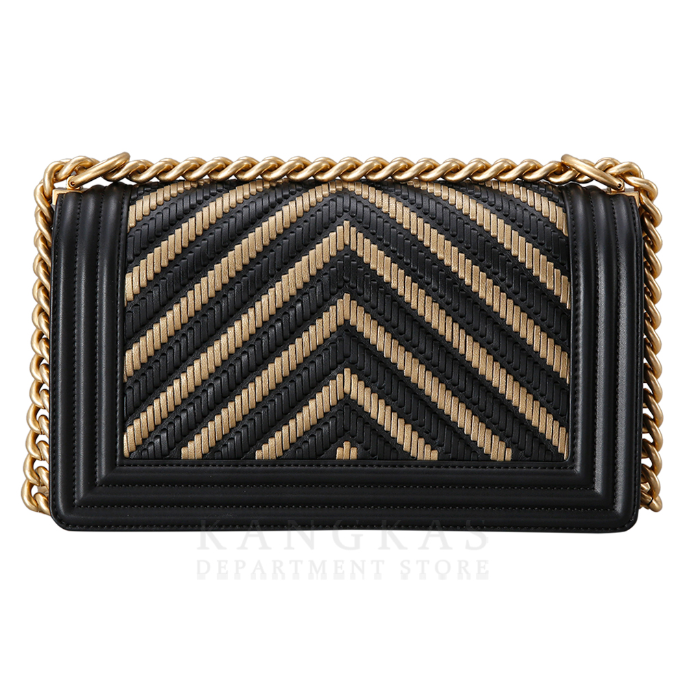 CHANEL(USED)샤넬 시즌 보이샤넬 쉐브론 미듐