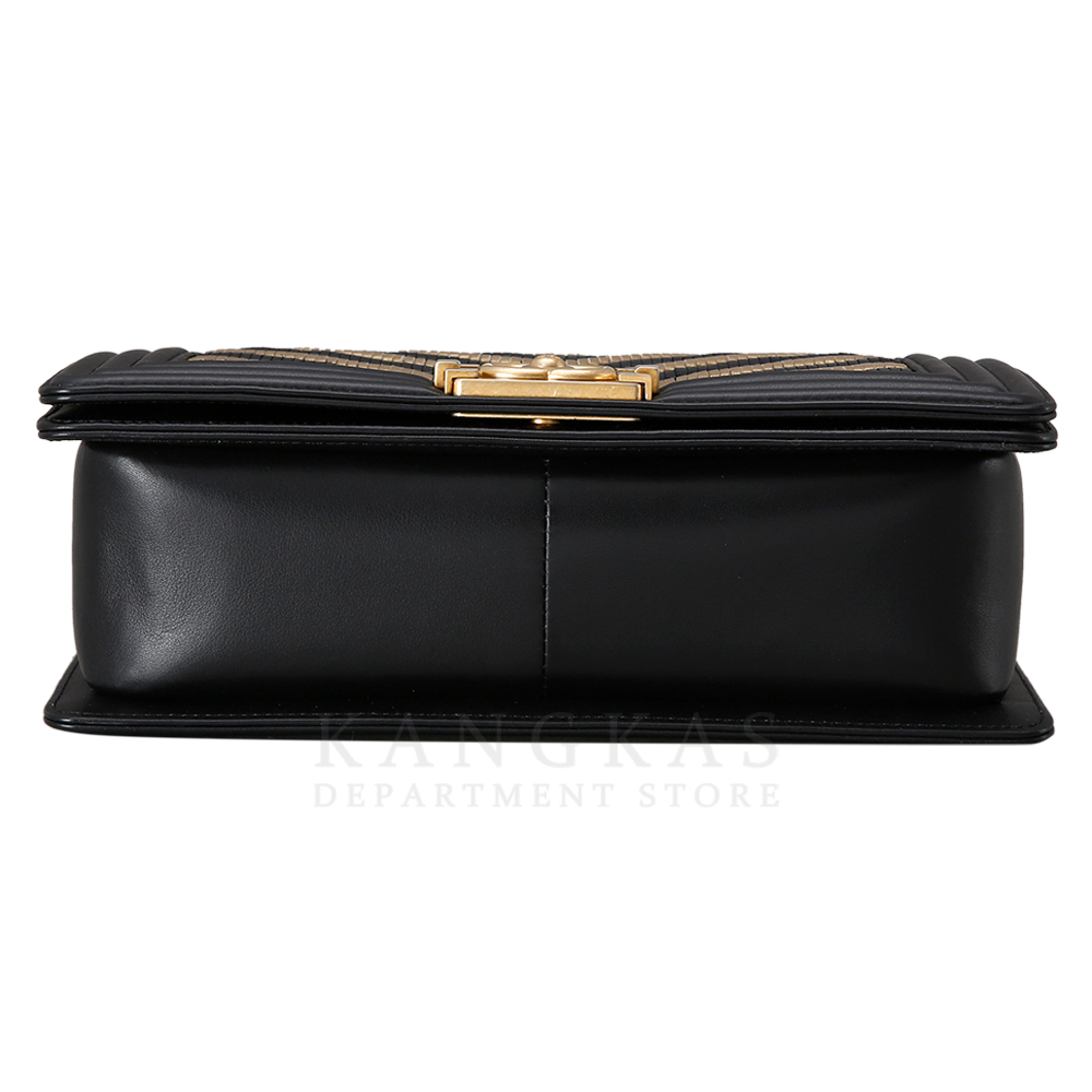 CHANEL(USED)샤넬 시즌 보이샤넬 쉐브론 미듐