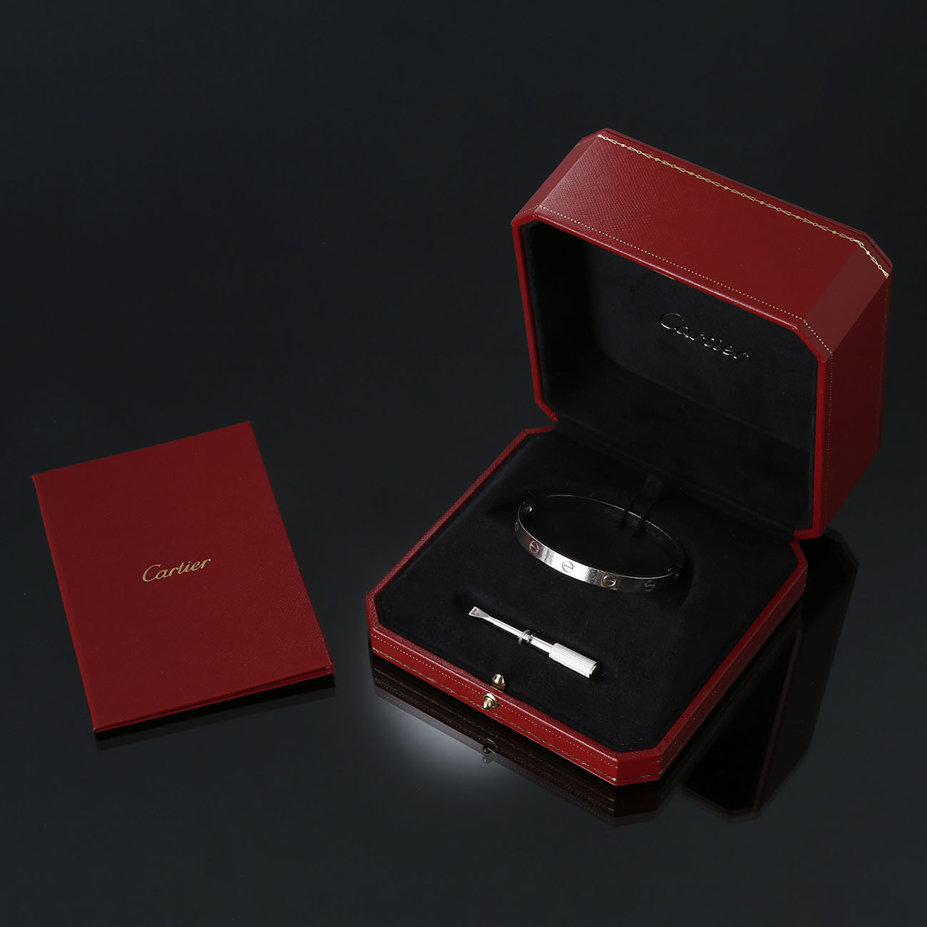 CARTIER(USED)까르띠에 러브 브레이슬릿 17#