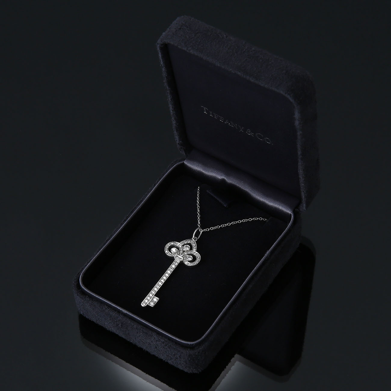 TIFFANY(USED)티파니 플뢰르 키 펜던트 네크리스