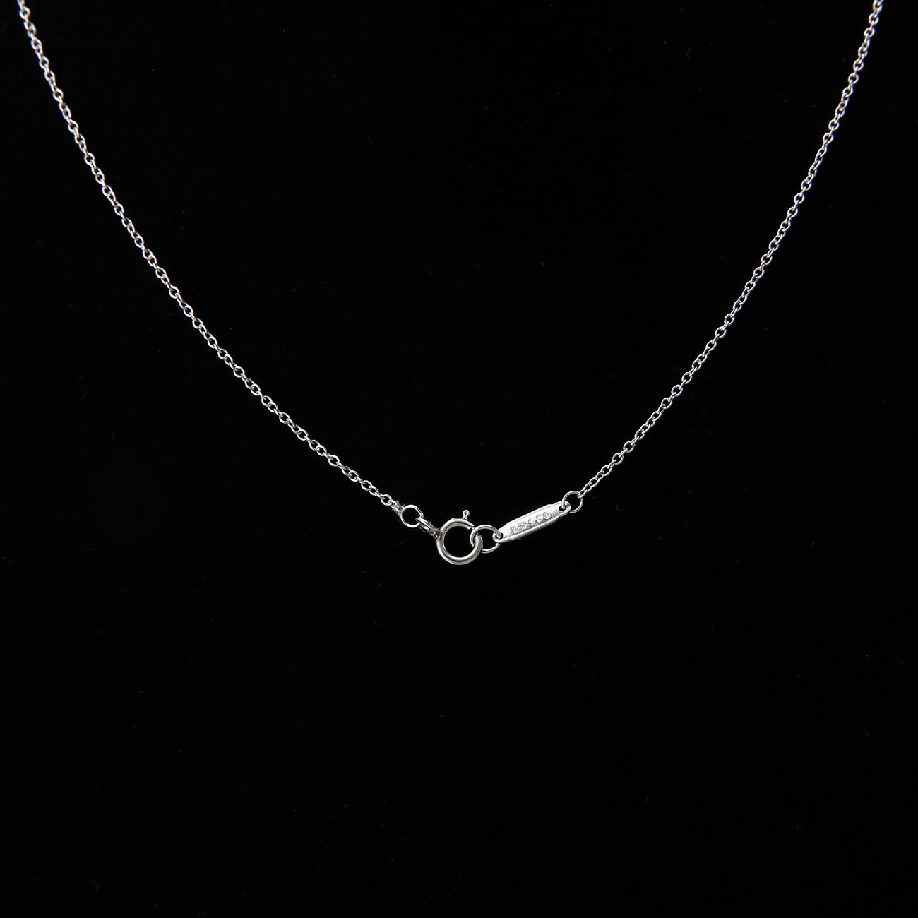 TIFFANY(USED)티파니 플뢰르 키 펜던트 네크리스