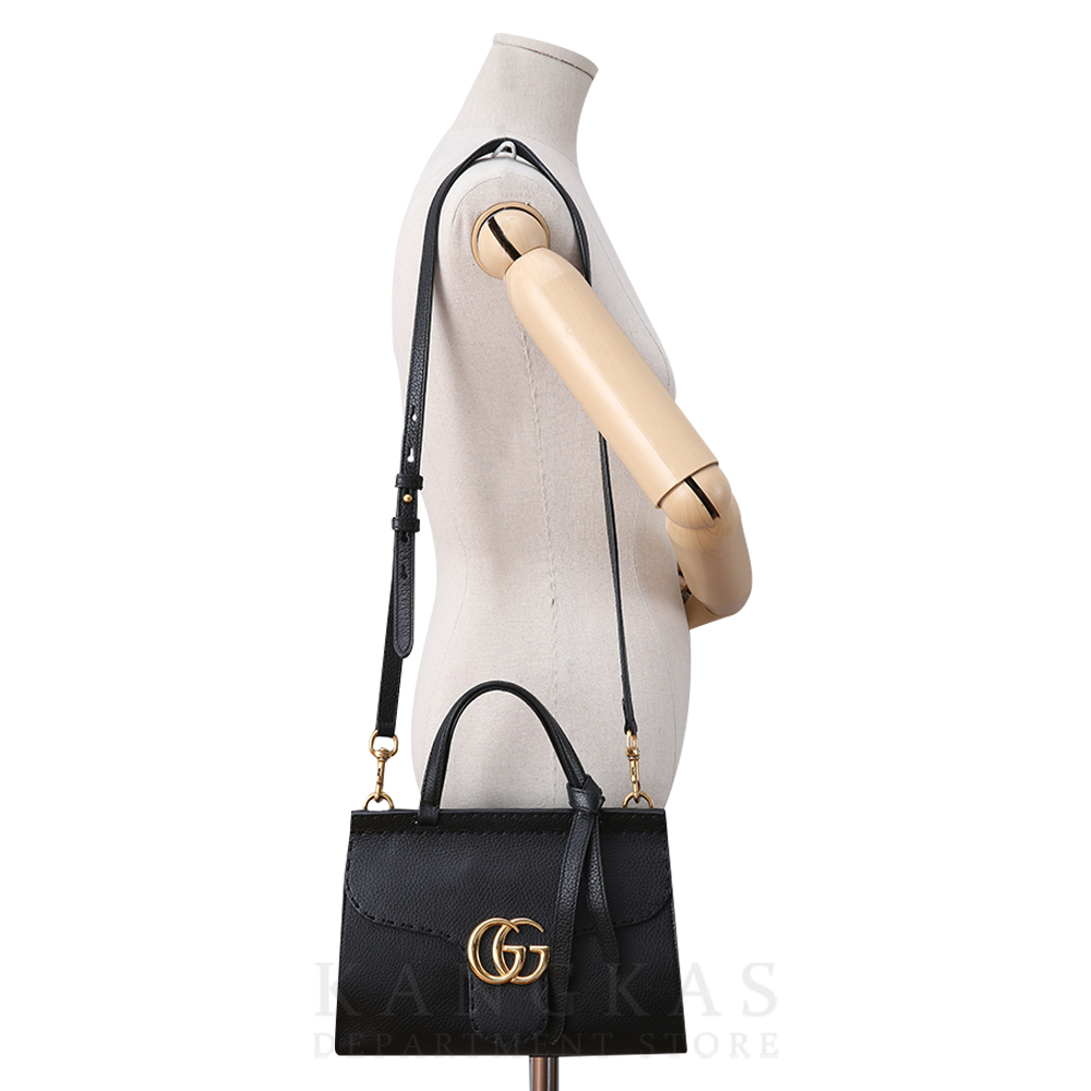 GUCCI(USED)구찌 마몽트 탑핸들 숄더백