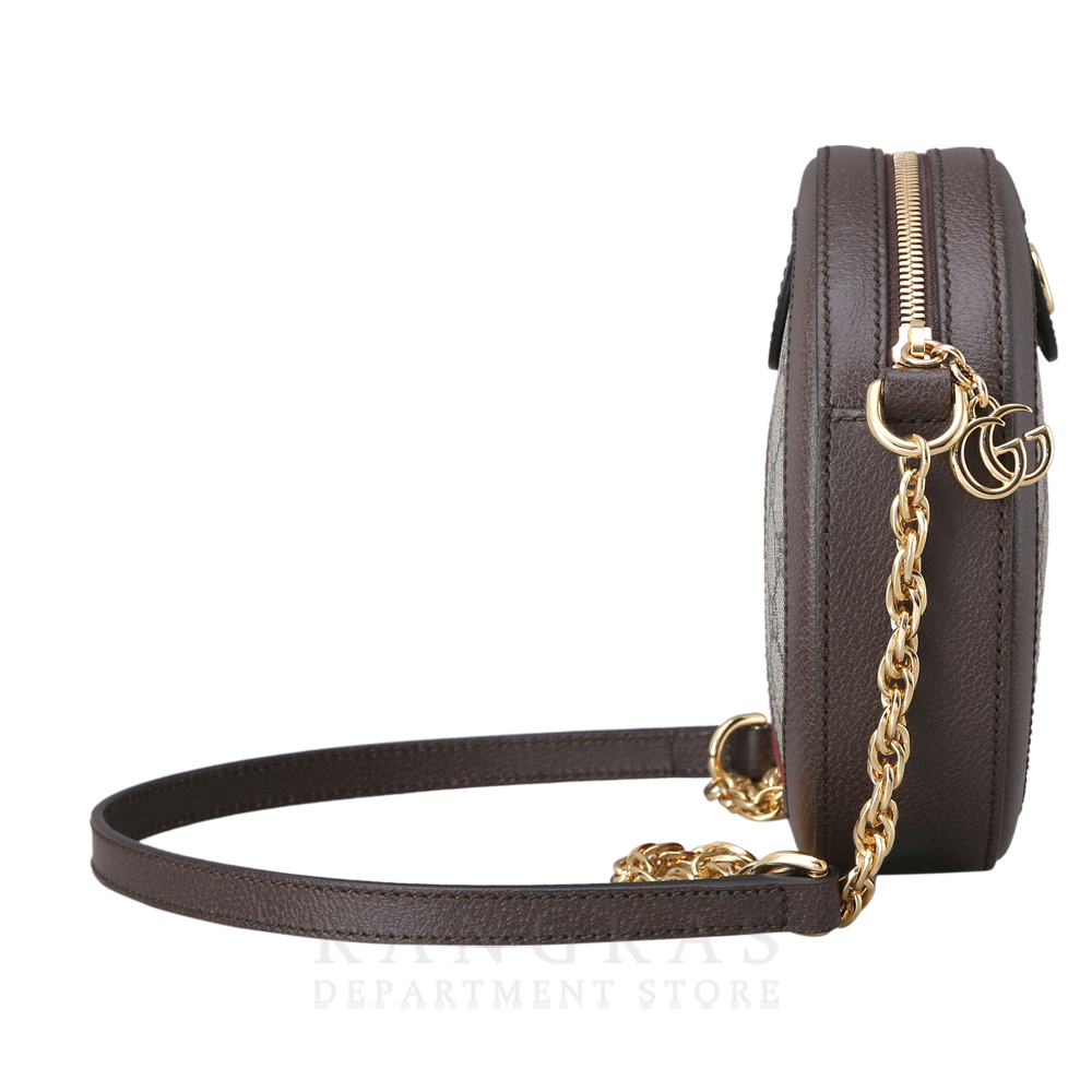 GUCCI(USED)구찌 GG로고 PVC 오피디아 라운드 숄더백