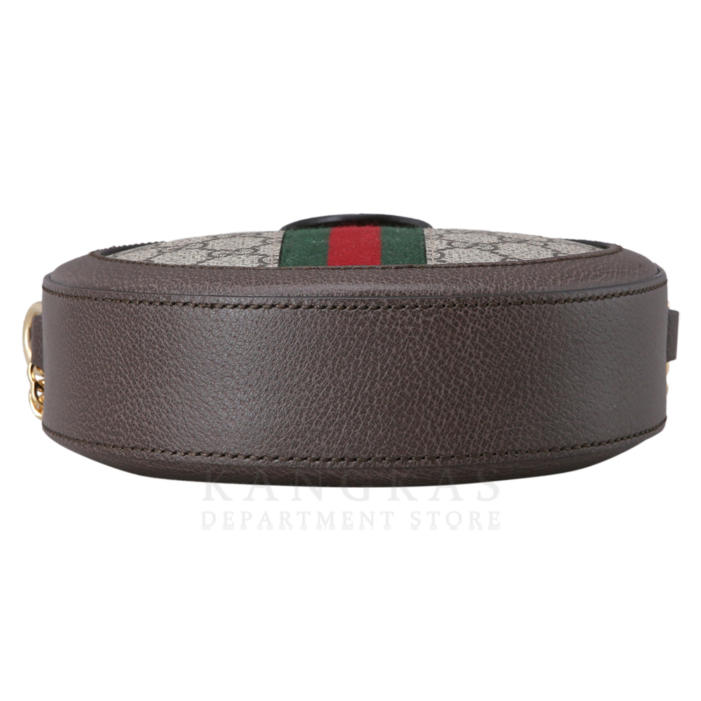 GUCCI(USED)구찌 GG로고 PVC 오피디아 라운드 숄더백