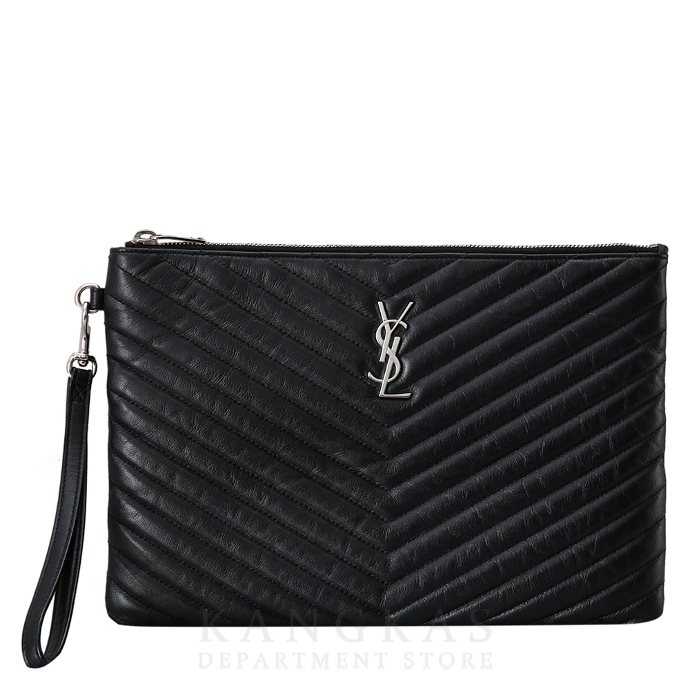 Yves Saint Laurent(USED)생로랑 모노그램 쉐브론 클러치