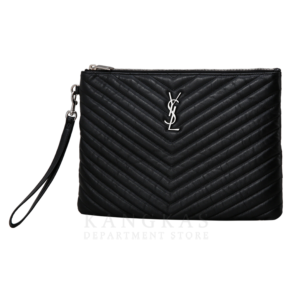 Yves Saint Laurent(USED)생로랑 모노그램 쉐브론 클러치