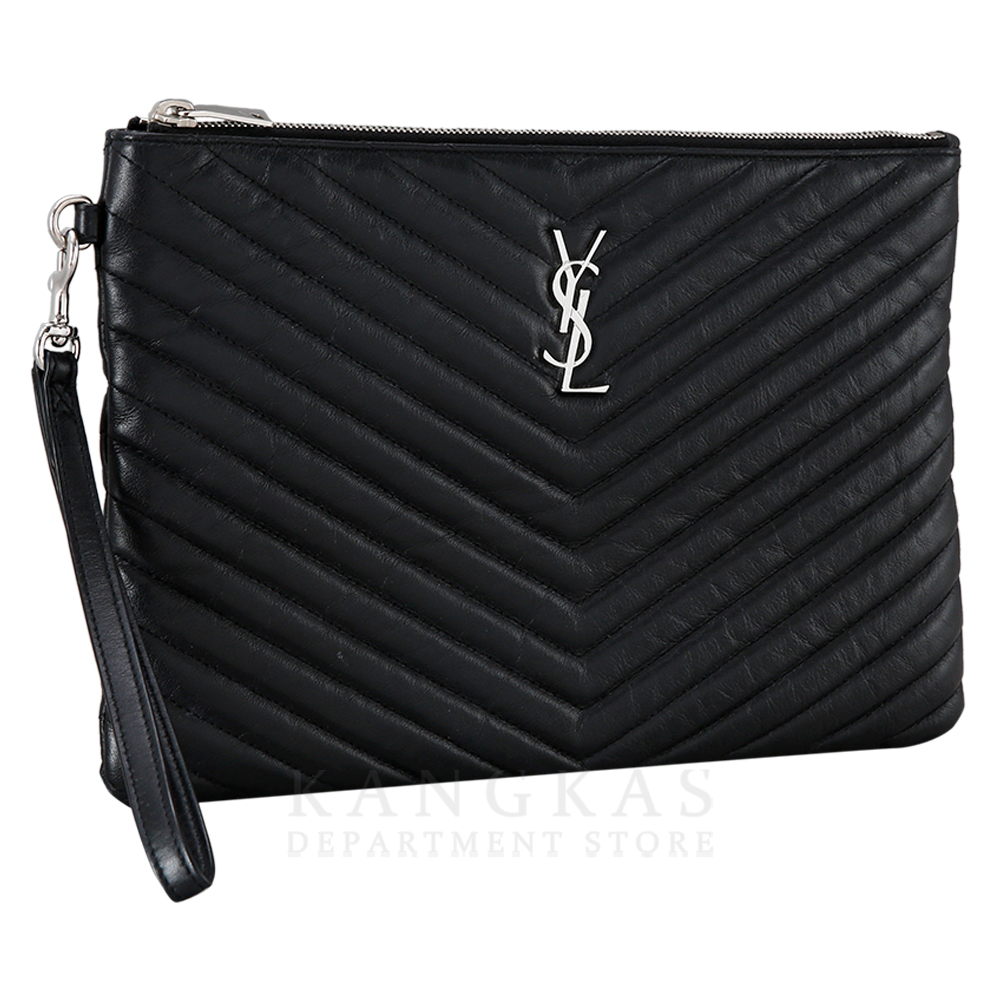 Yves Saint Laurent(USED)생로랑 모노그램 쉐브론 클러치