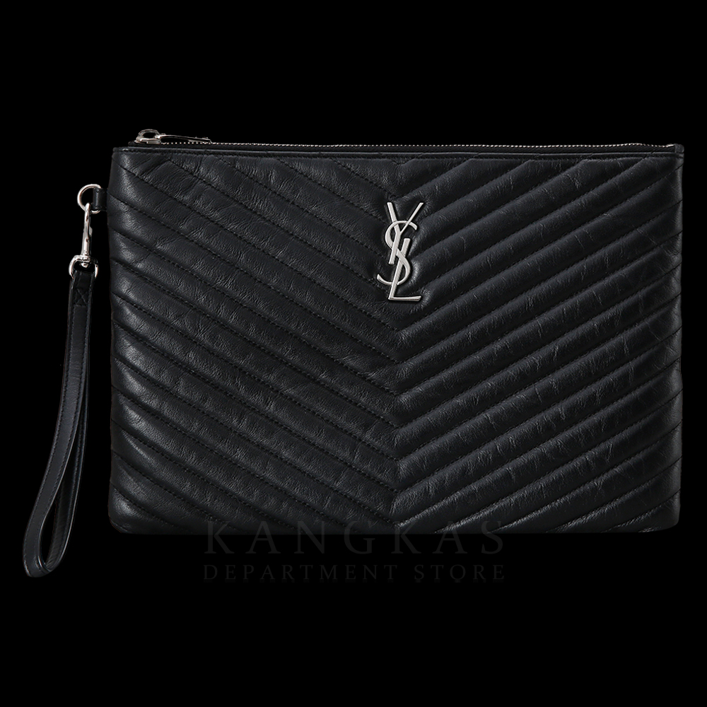 Yves Saint Laurent(USED)생로랑 모노그램 쉐브론 클러치