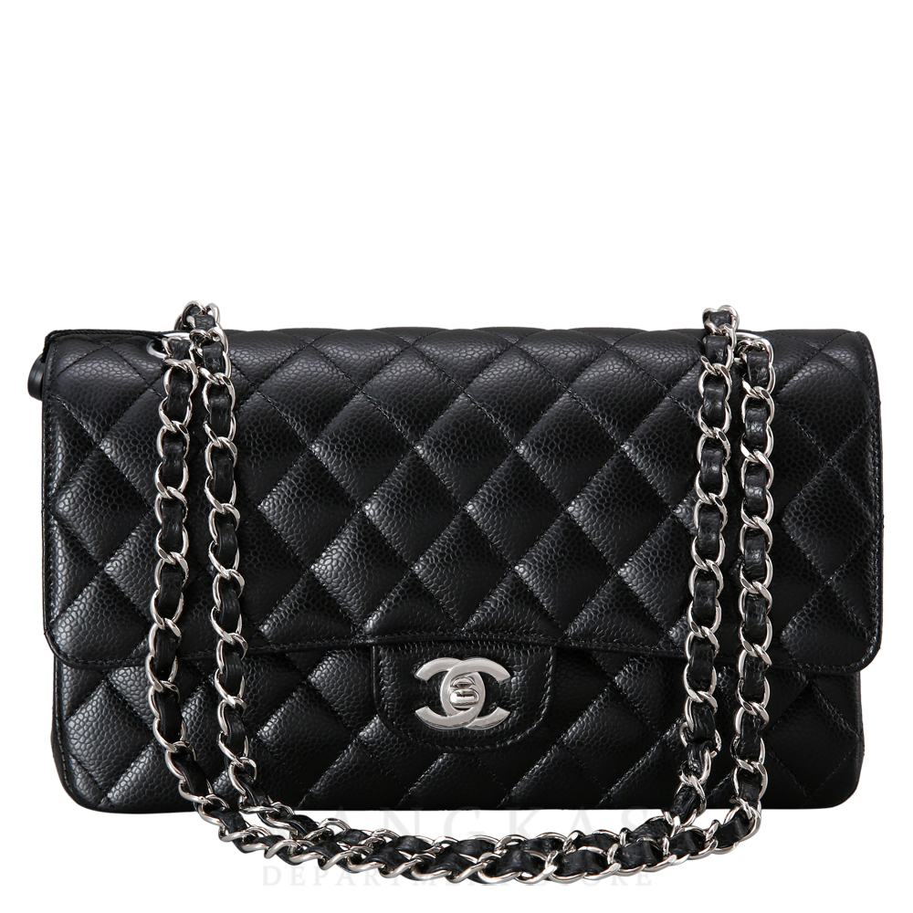 CHANEL(USED)샤넬 클래식 캐비어 미듐