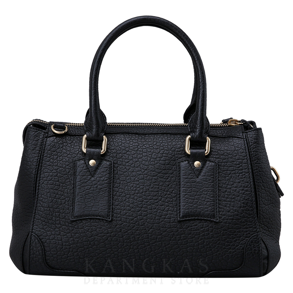 BURBERRY(USED)버버리 블랙 레더 토트숄더