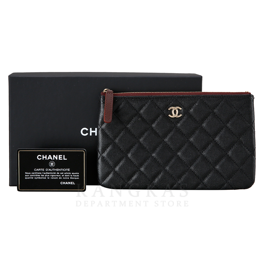 CHANEL(USED)샤넬 캐비어 파우치