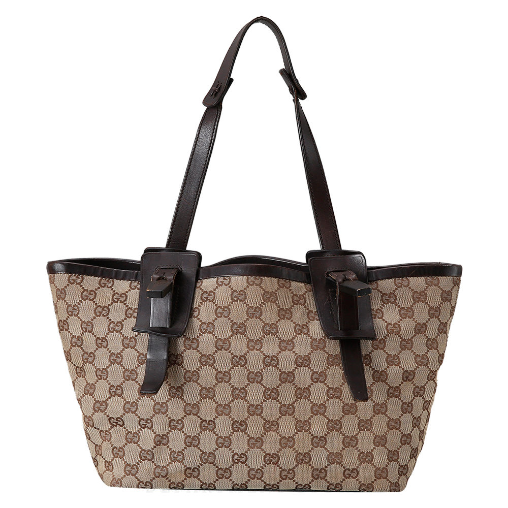 GUCCI(USED)구찌 패브릭 숄더백