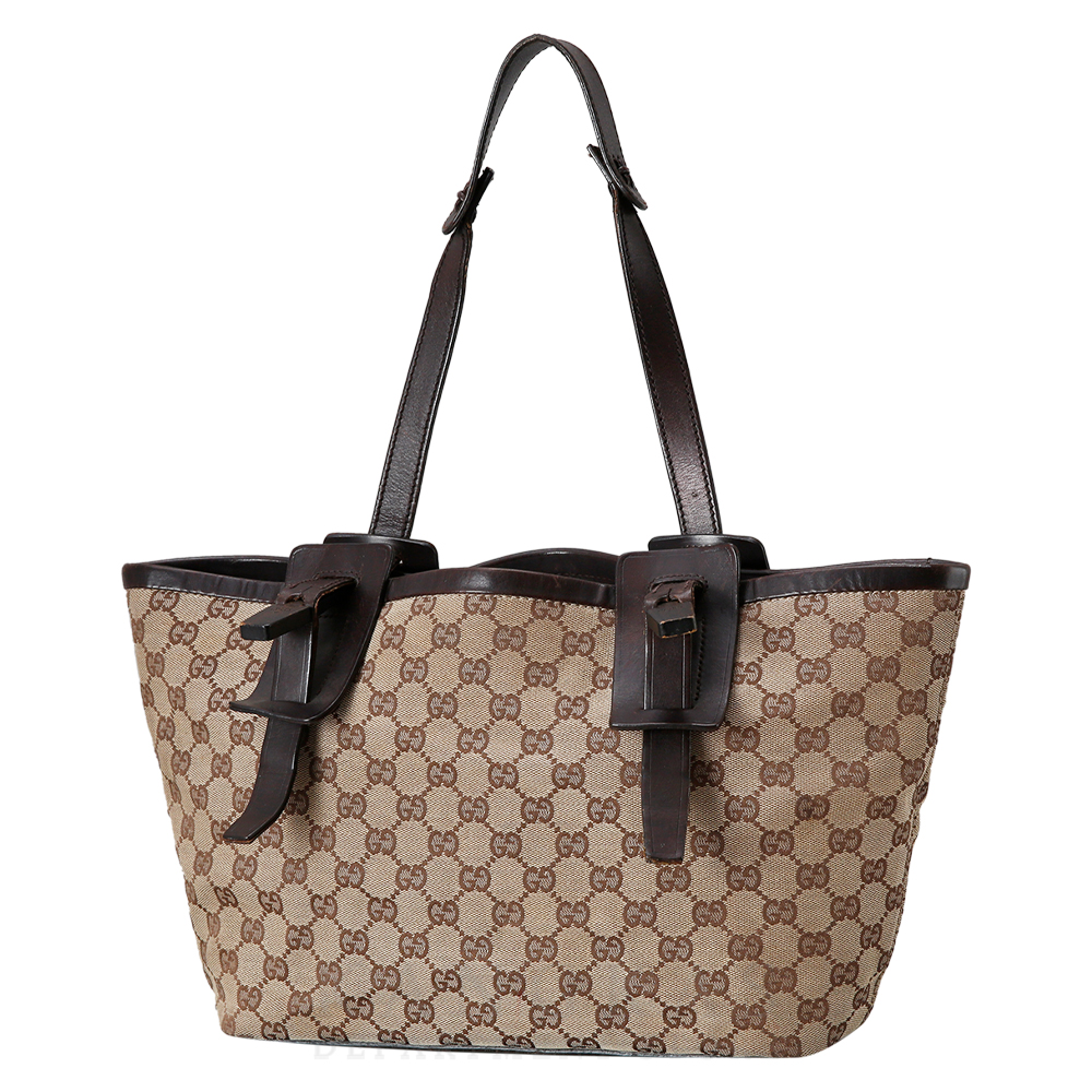 GUCCI(USED)구찌 패브릭 숄더백