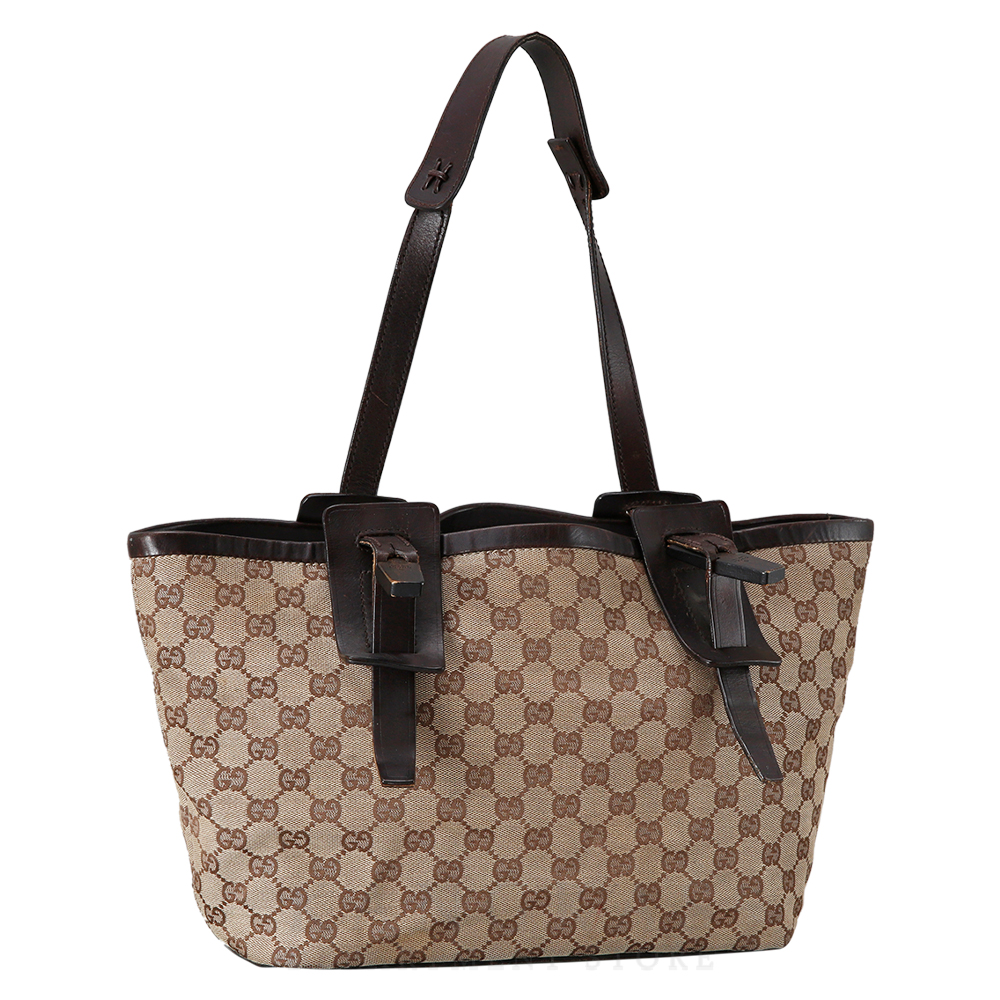 GUCCI(USED)구찌 패브릭 숄더백