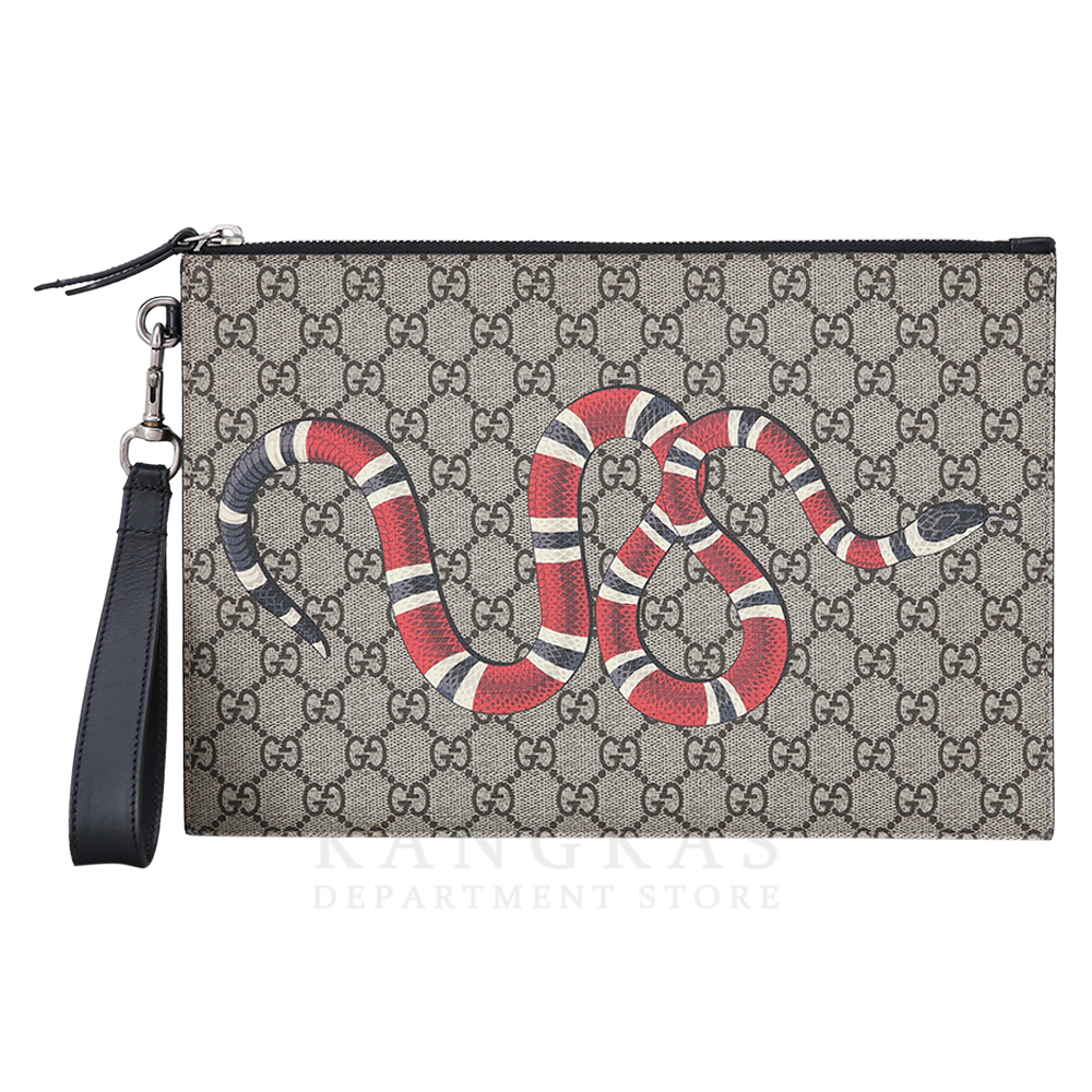 GUCCI(USED)구찌 GG로고 PVC 수프림 클러치백