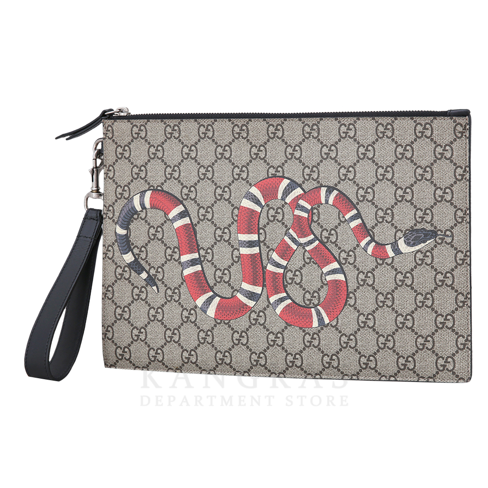 GUCCI(USED)구찌 GG로고 PVC 수프림 클러치백