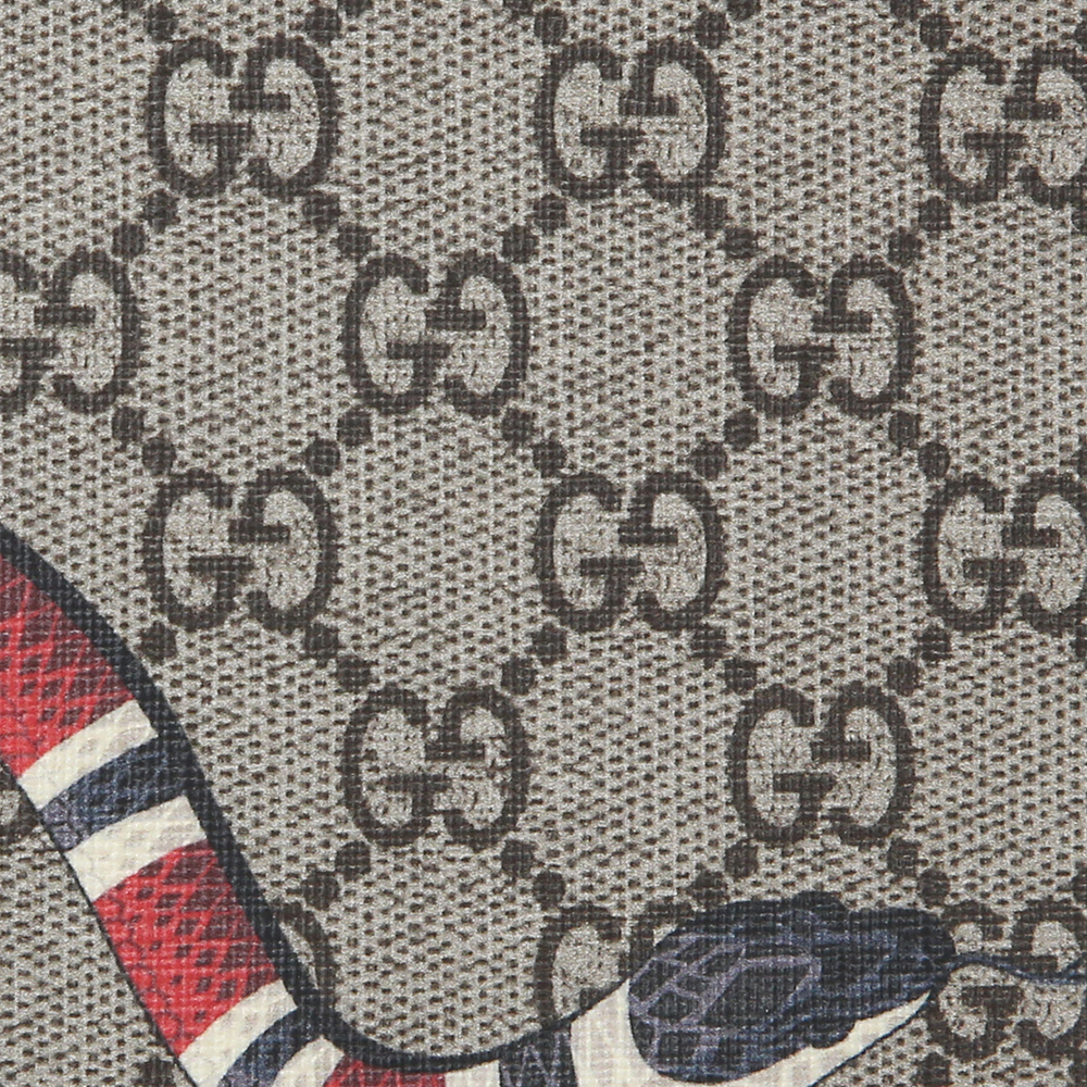 GUCCI(USED)구찌 GG로고 PVC 수프림 클러치백