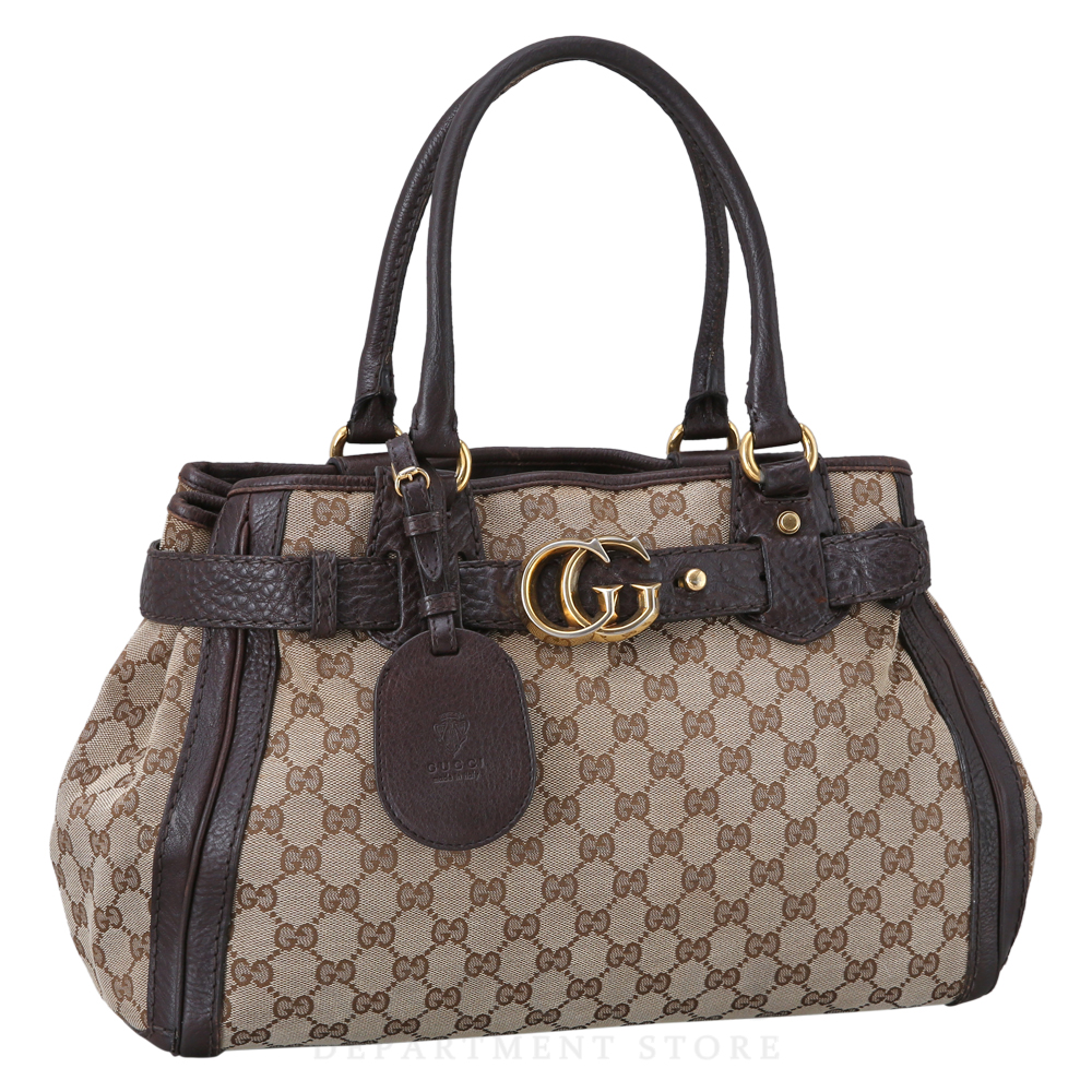 GUCCI(USED)구찌 자가드 토트백