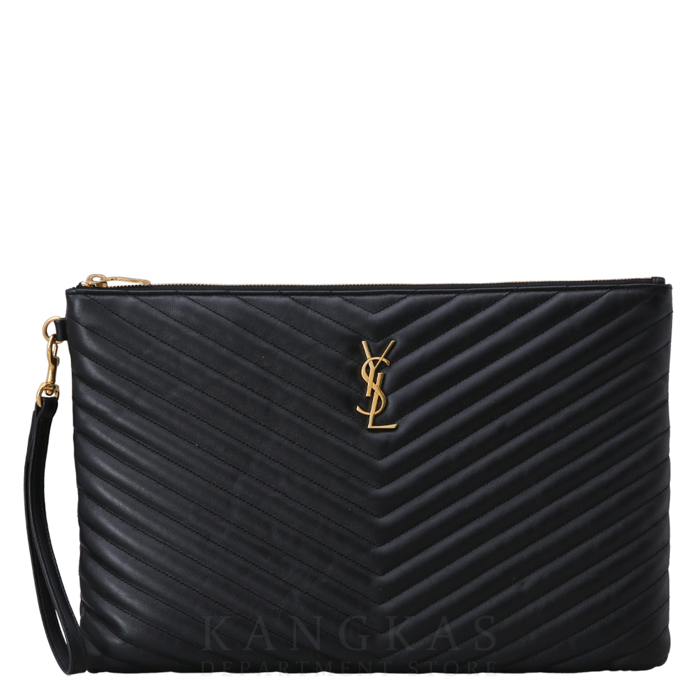 Yves Saint Laurent(USED)생로랑 모노그램 쉐브론 클러치