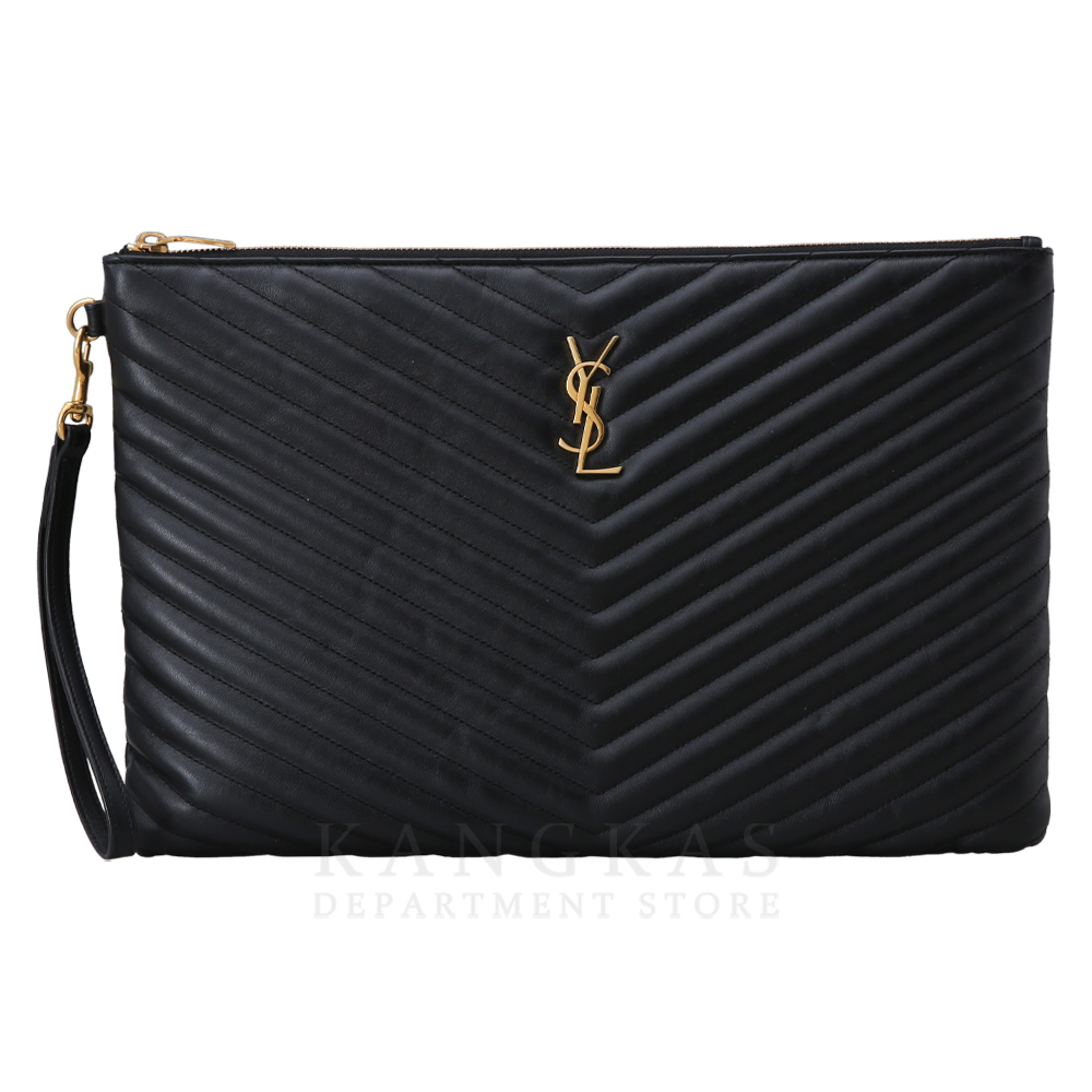 Yves Saint Laurent(USED)생로랑 모노그램 쉐브론 클러치