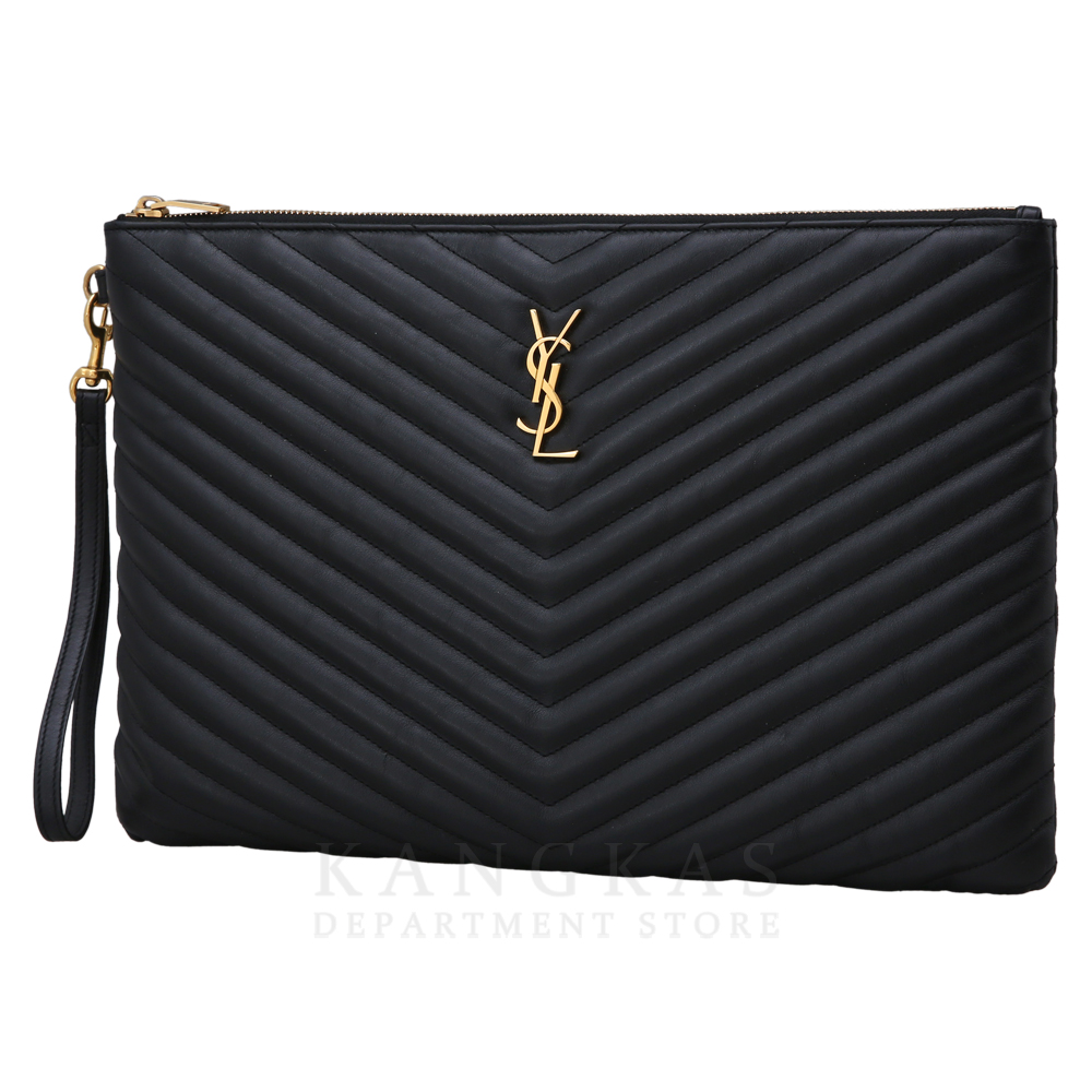 Yves Saint Laurent(USED)생로랑 모노그램 쉐브론 클러치