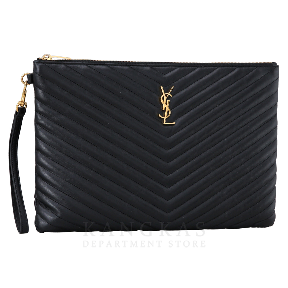 Yves Saint Laurent(USED)생로랑 모노그램 쉐브론 클러치