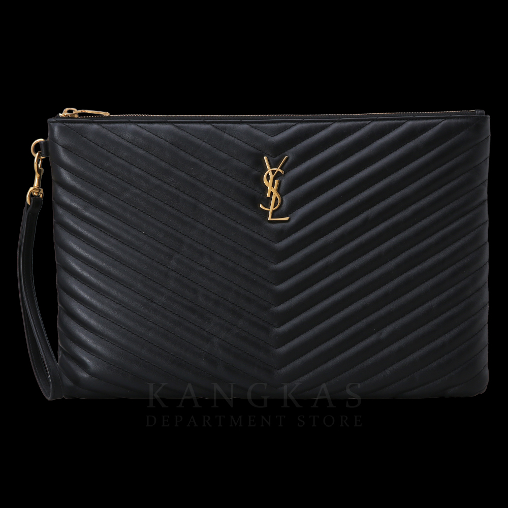 Yves Saint Laurent(USED)생로랑 모노그램 쉐브론 클러치