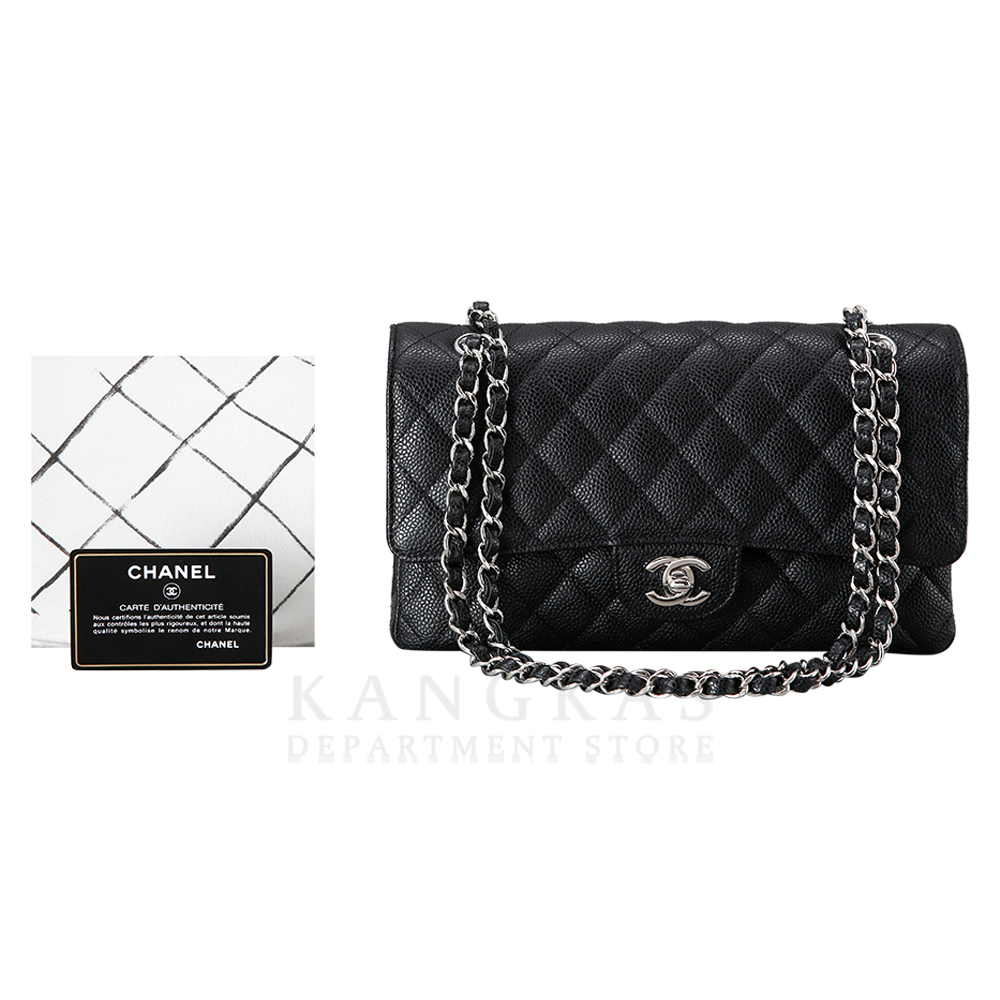 CHANEL(USED)샤넬 클래식 캐비어 미듐
