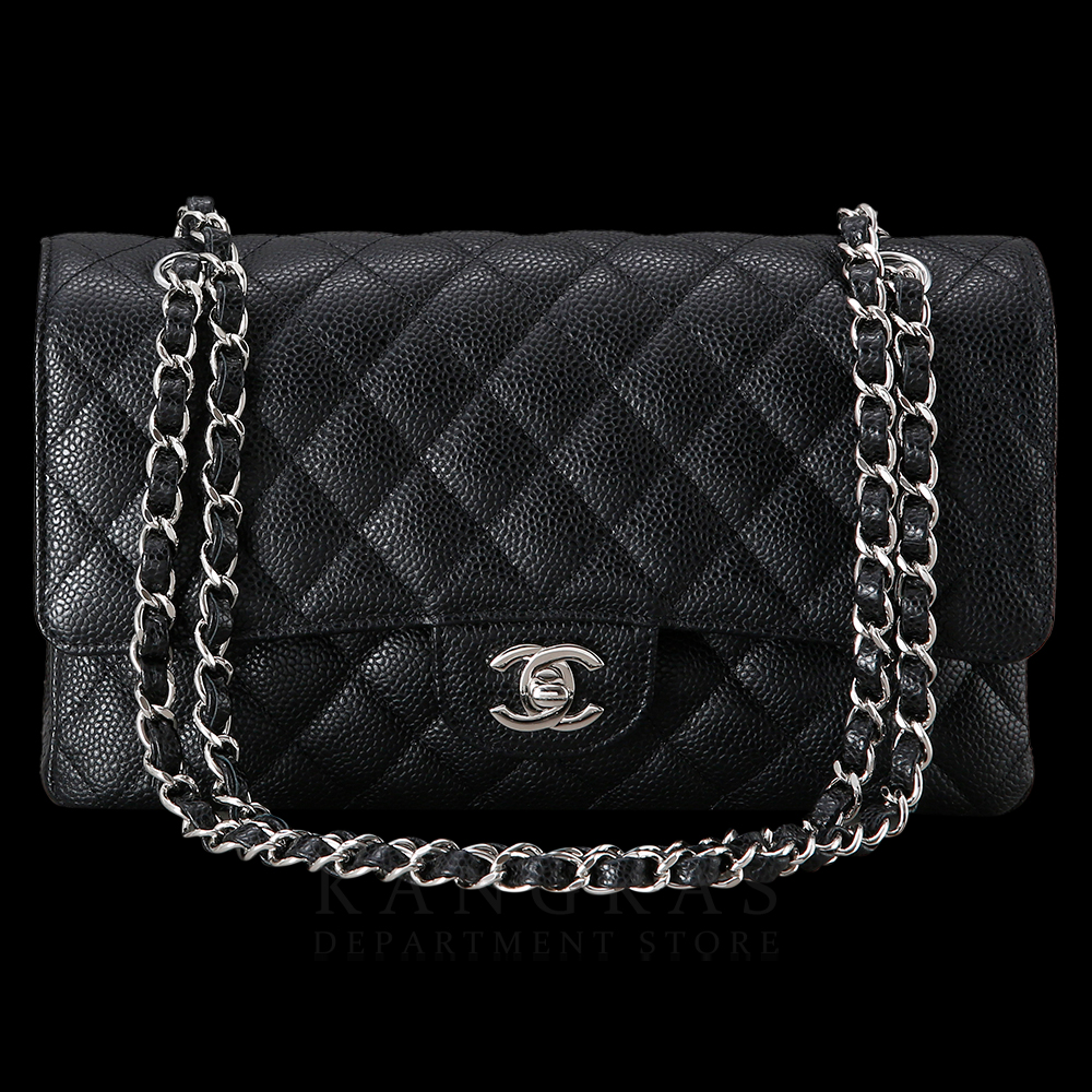 CHANEL(USED)샤넬 클래식 캐비어 미듐