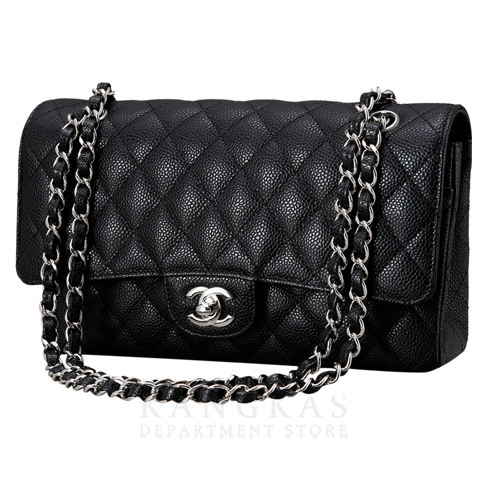 CHANEL(USED)샤넬 클래식 캐비어 미듐
