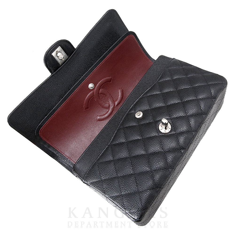 CHANEL(USED)샤넬 클래식 캐비어 미듐