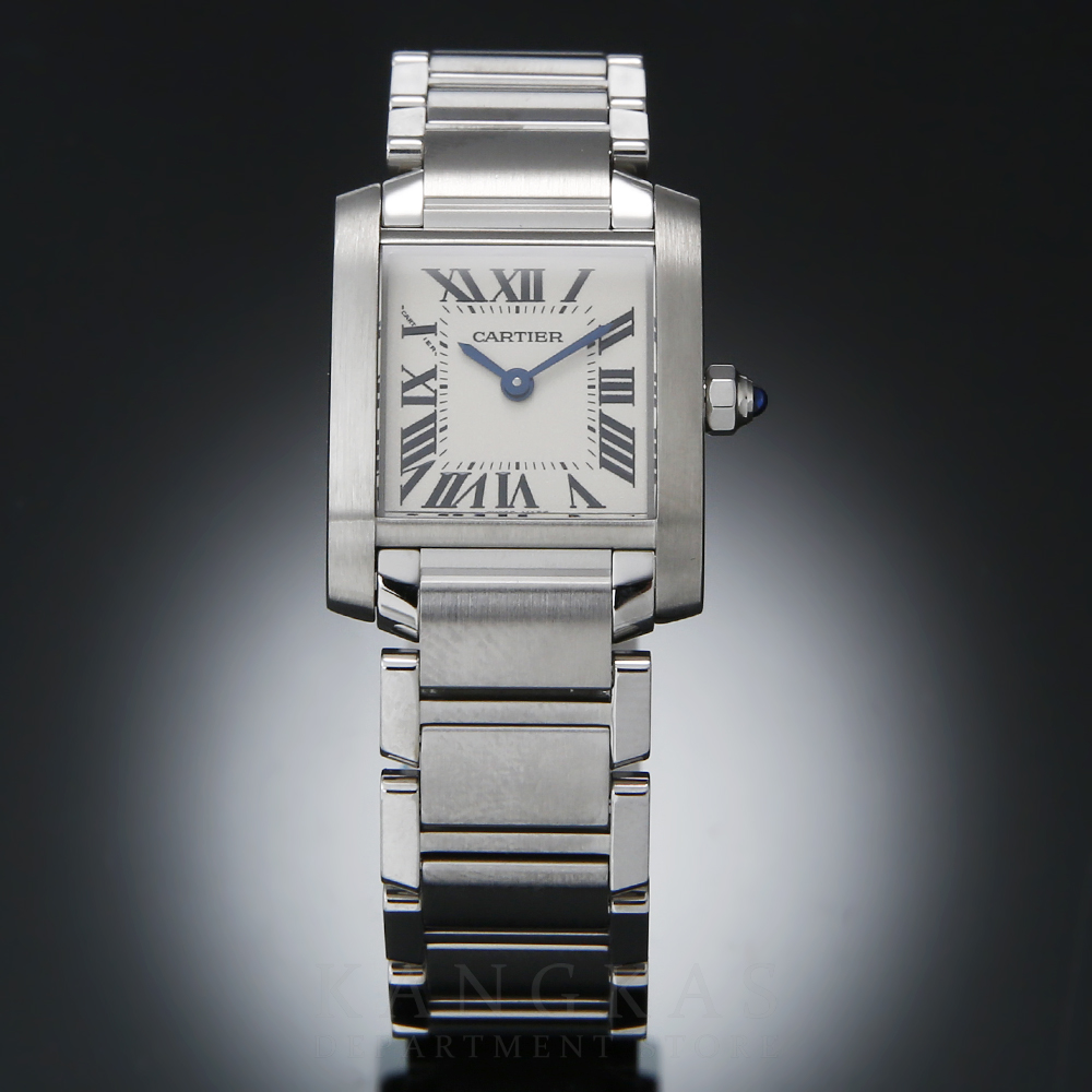 CARTIER(USED)까르띠에 탱크 프랑세스 스틸 스몰