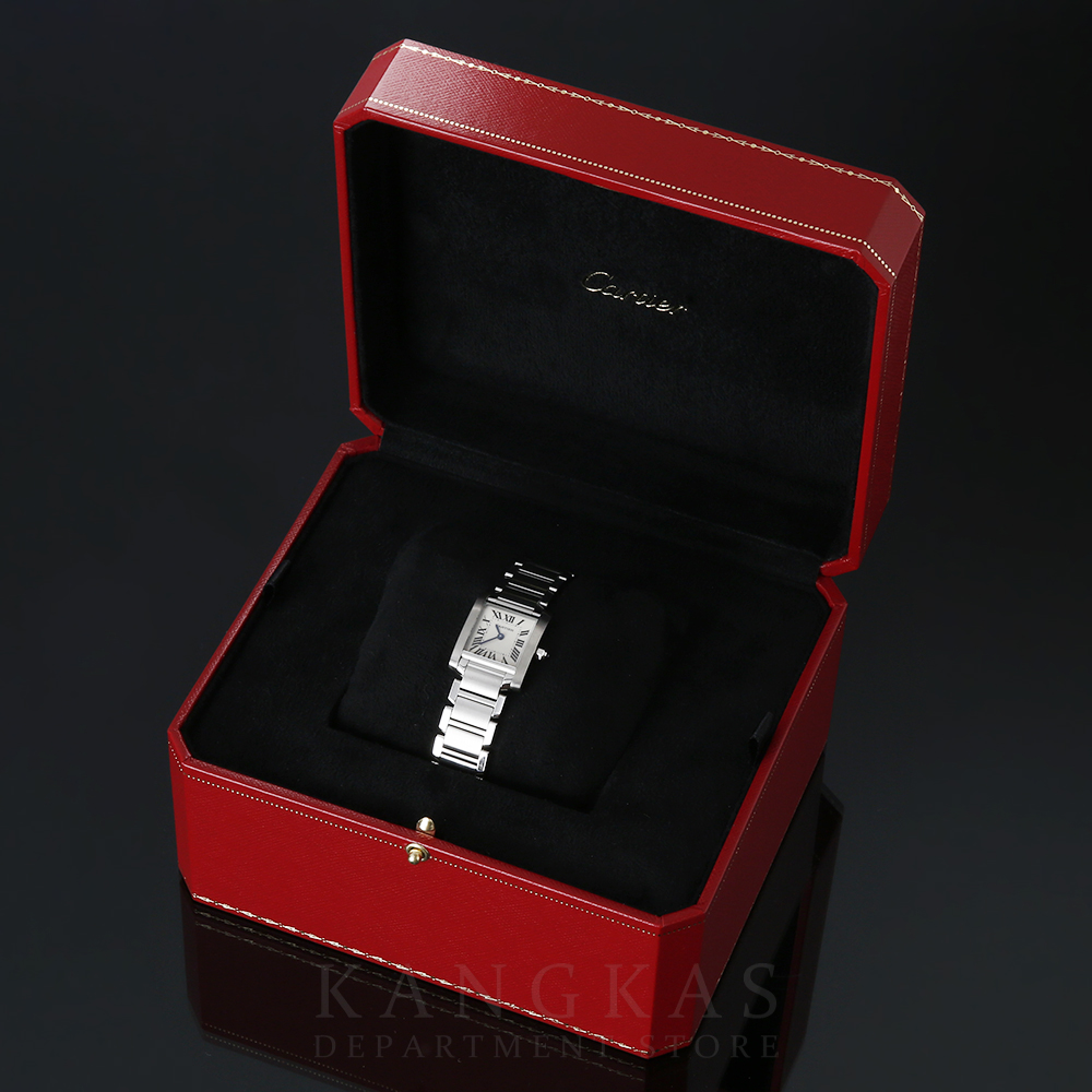 CARTIER(USED)까르띠에 탱크 프랑세스 스틸 스몰