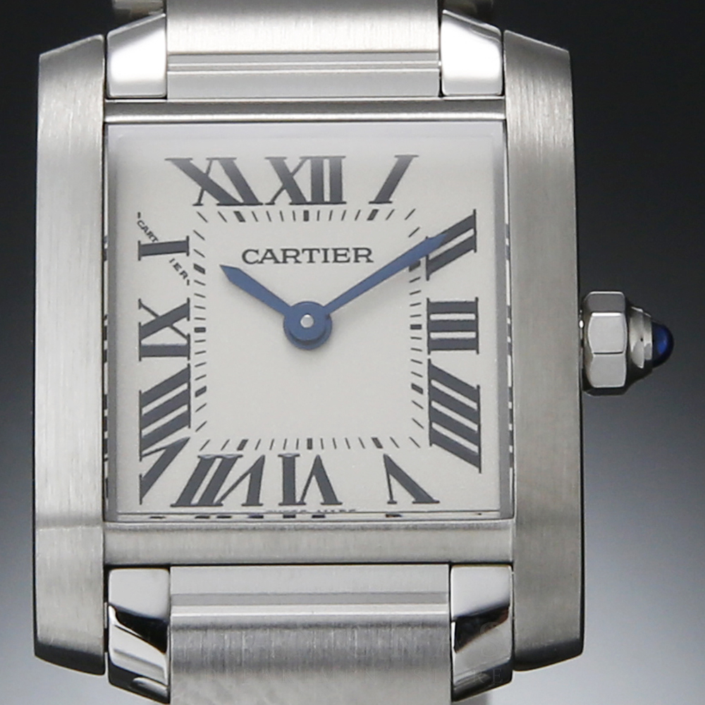 CARTIER(USED)까르띠에 탱크 프랑세스 스틸 스몰