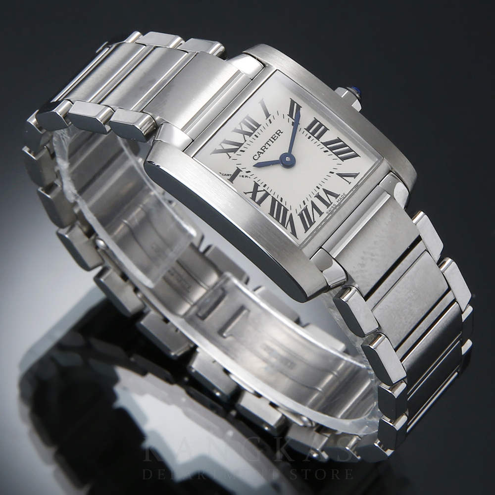CARTIER(USED)까르띠에 탱크 프랑세스 스틸 스몰