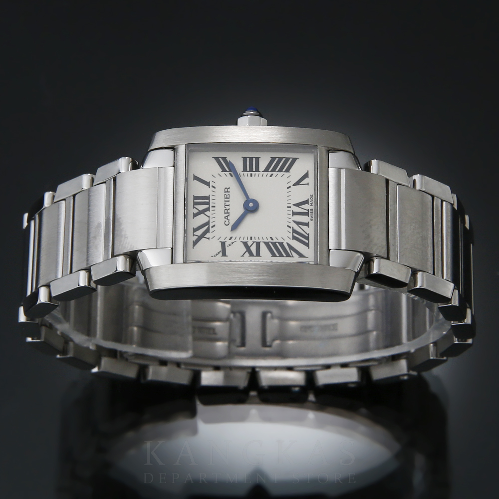 CARTIER(USED)까르띠에 탱크 프랑세스 스틸 스몰