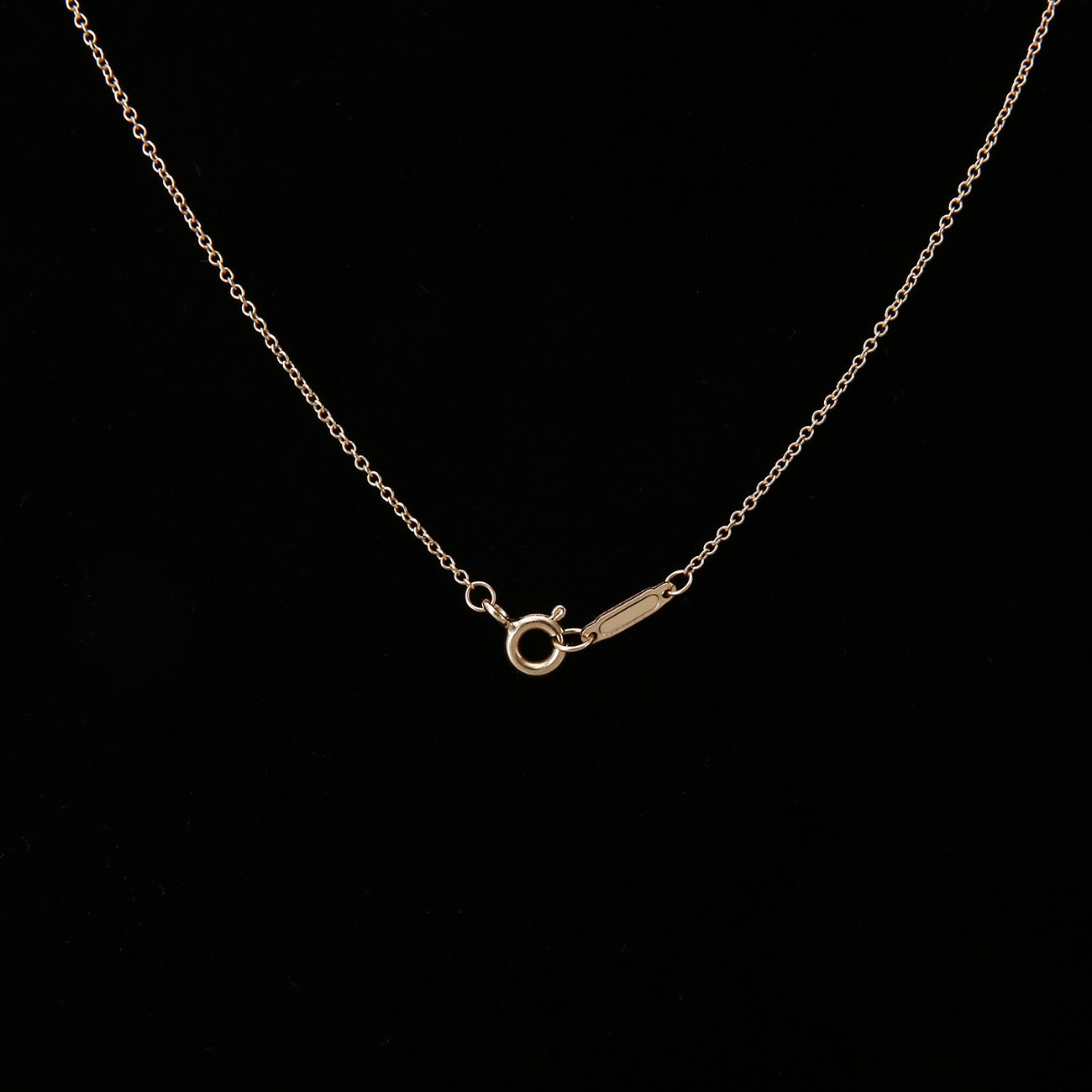 TIFFANY(USED)티파니 T 스마일 펜던트 네크리스