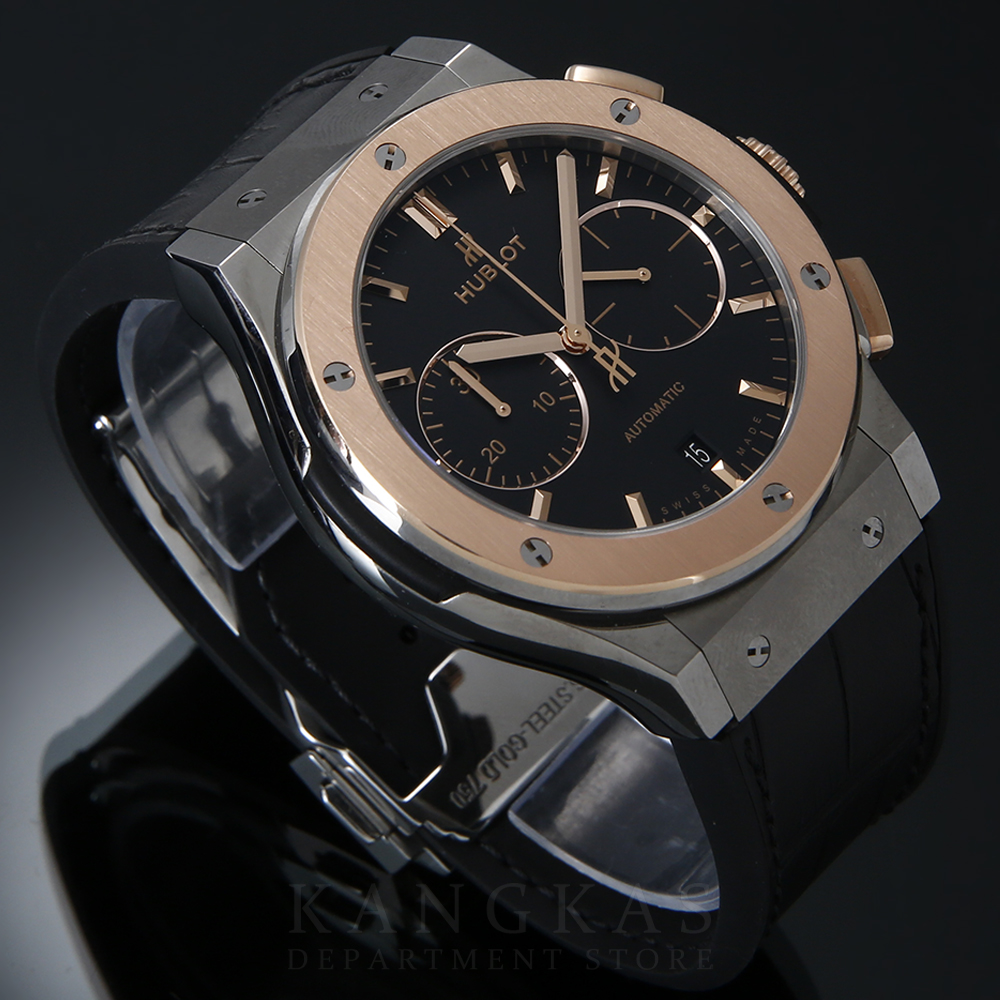 HUBLOT(USED) 위블로 퓨전 클래식 크로노 콤비 521.NO.1181.RX