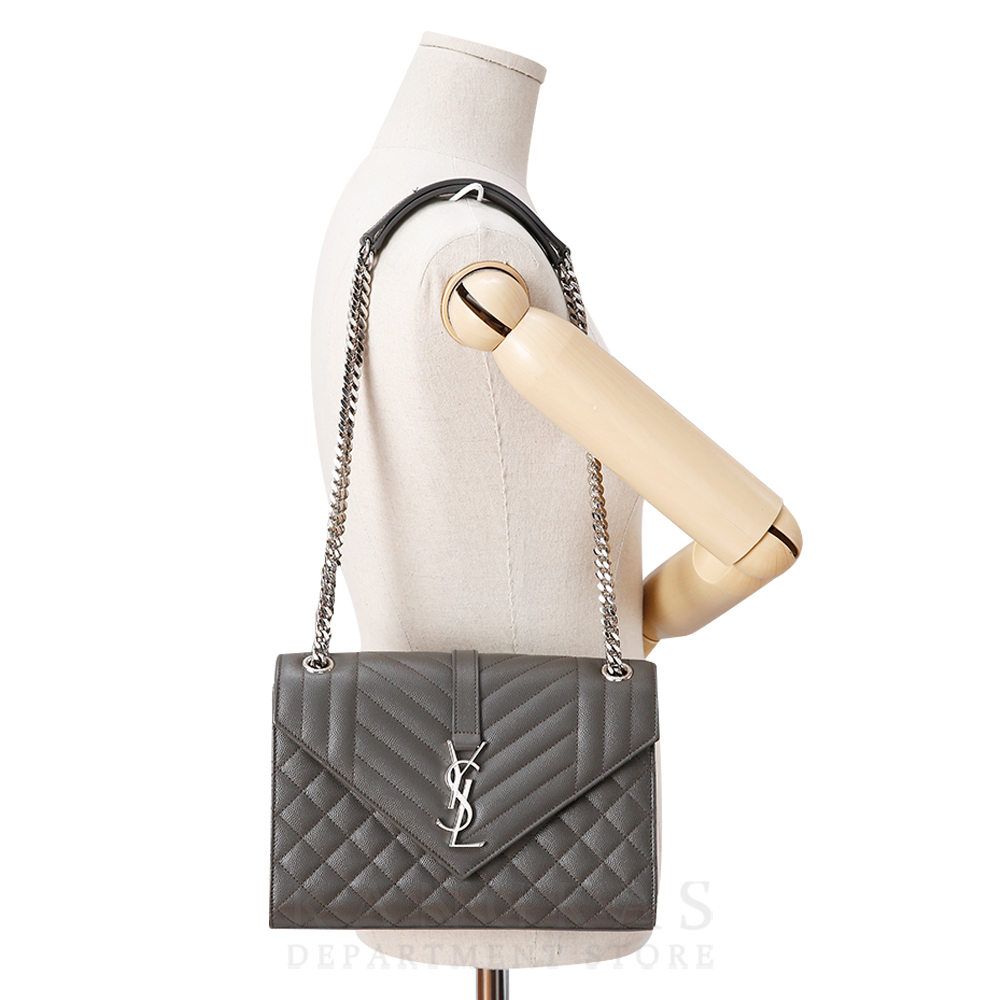 Yves Saint Laurent(USED) 생로랑 엔벨로프 체인 숄더백