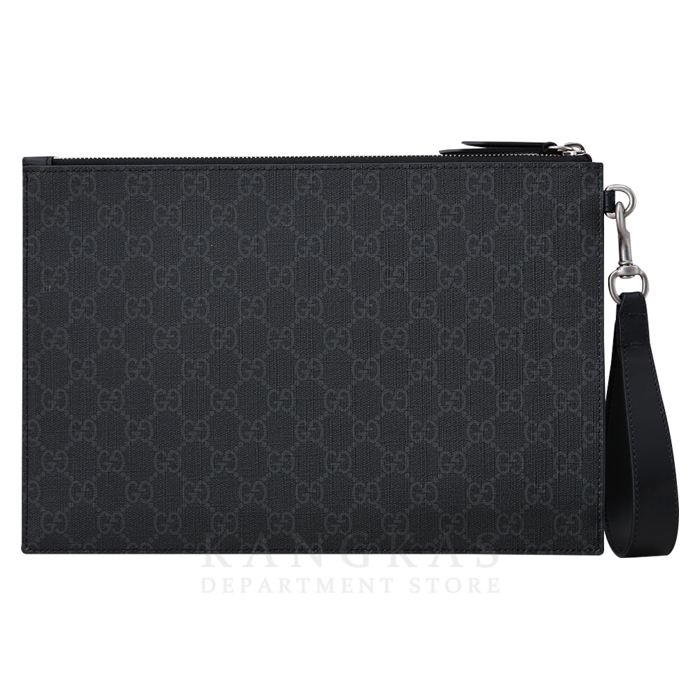 GUCCI(USED)구찌 GG로고 킹스네이크 수프림 클러치백