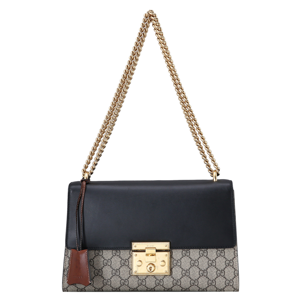 GUCCI(USED) 구찌 패드락 체인 숄더백