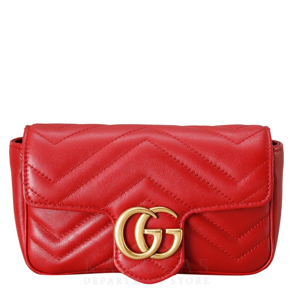 GUCCI(USED) 구찌 마몽트 마틀라세 수퍼미니 숄더백