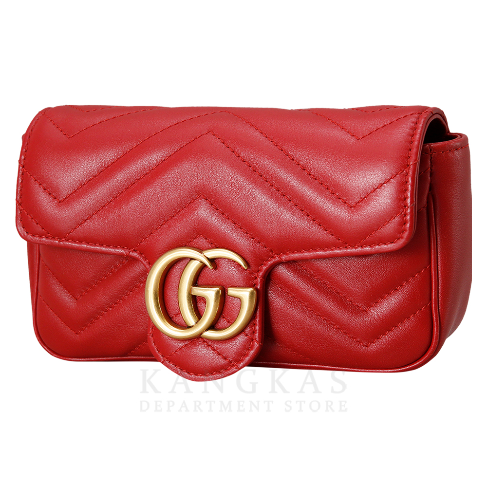 GUCCI(USED) 구찌 마몽트 마틀라세 수퍼미니 숄더백