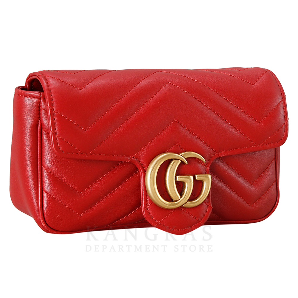 GUCCI(USED) 구찌 마몽트 마틀라세 수퍼미니 숄더백